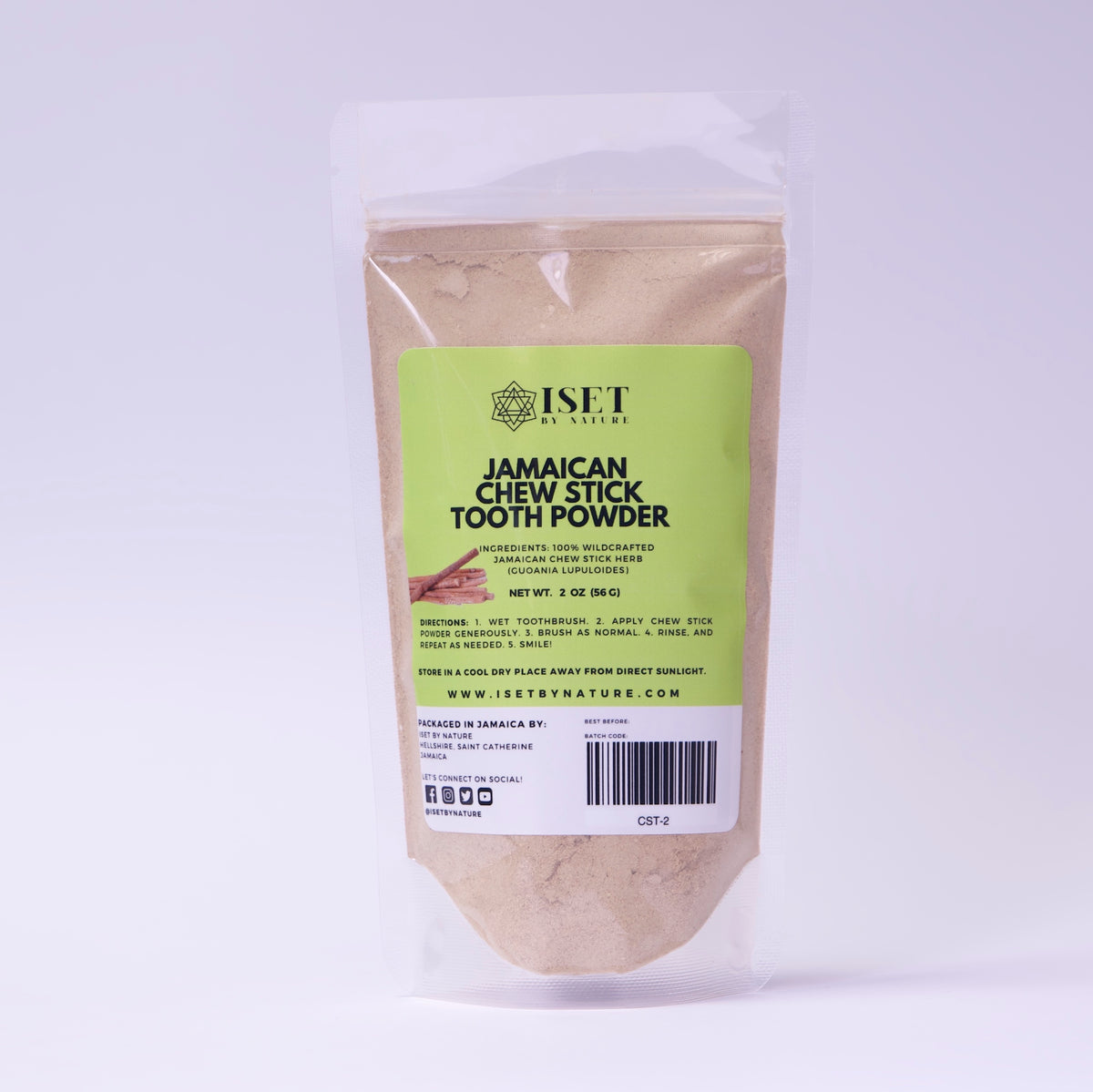 Jamaican Chew Stick Tooth Powder Iset by Nature