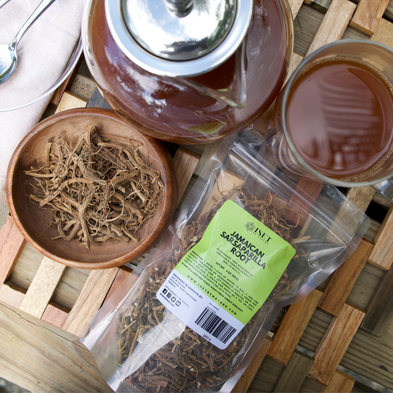 Jamaican Sarsaparilla Root