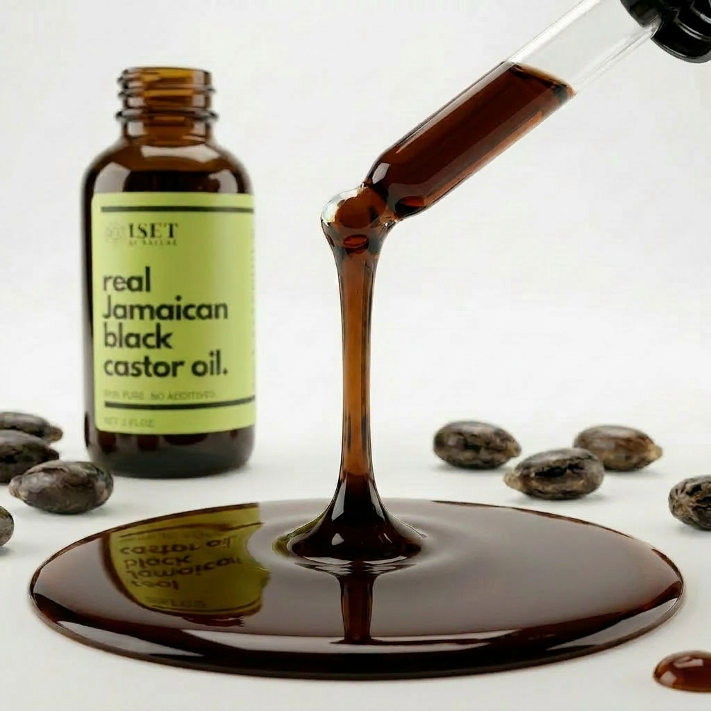 Pure Jamaican Black Castor Oil 2 oz, Raw Unrefined, Organic, Handmade in Jamaica