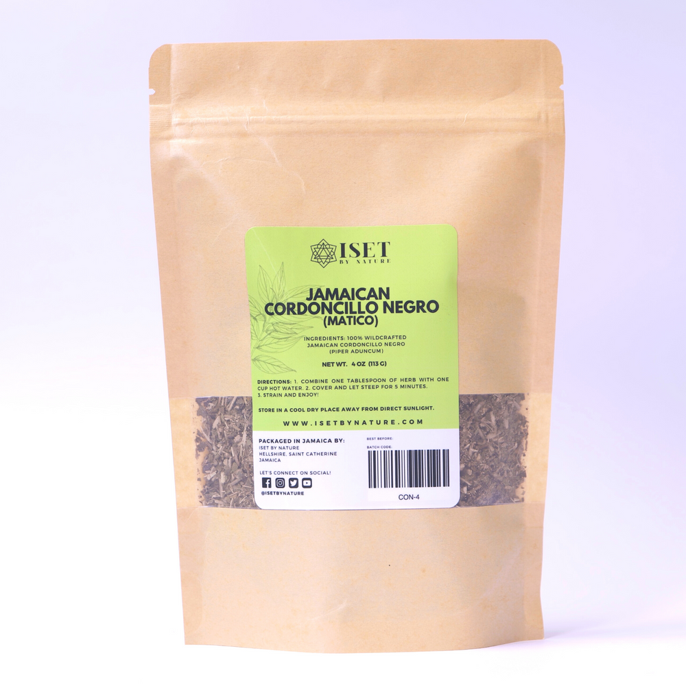 Cordoncillo Negro Herb | Matico | Piper aduncum | Wildharvested in Jamaica