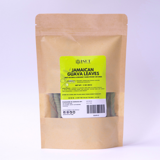 Jamaican Guava Leaf Tea | Organic Whole Leaves