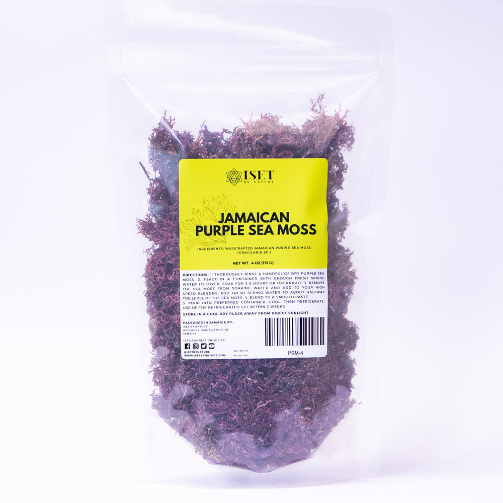 Jamaican Purple Sea Moss (Raw, Wildcrafted)