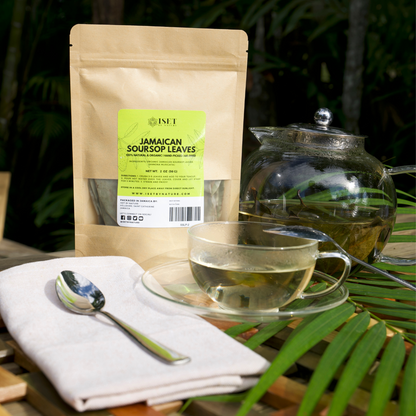 Jamaican Soursop Leaf Tea | Graviola | Guanabana | Annona Muricata | Loose Leaves