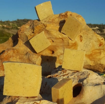 Gold Sea Moss Soap with Organic Jamaican Turmeric Root