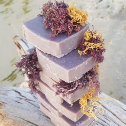Purple Sea Moss Soap (Handmade, Vegan)