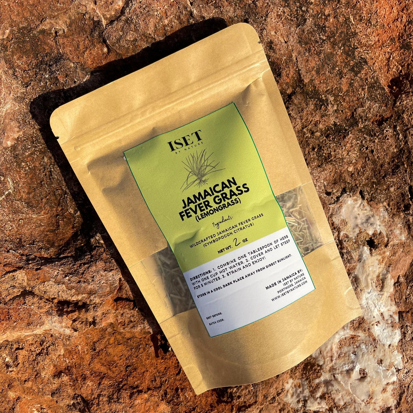 Jamaican Fever Grass (Lemon Grass) Herbal Tea