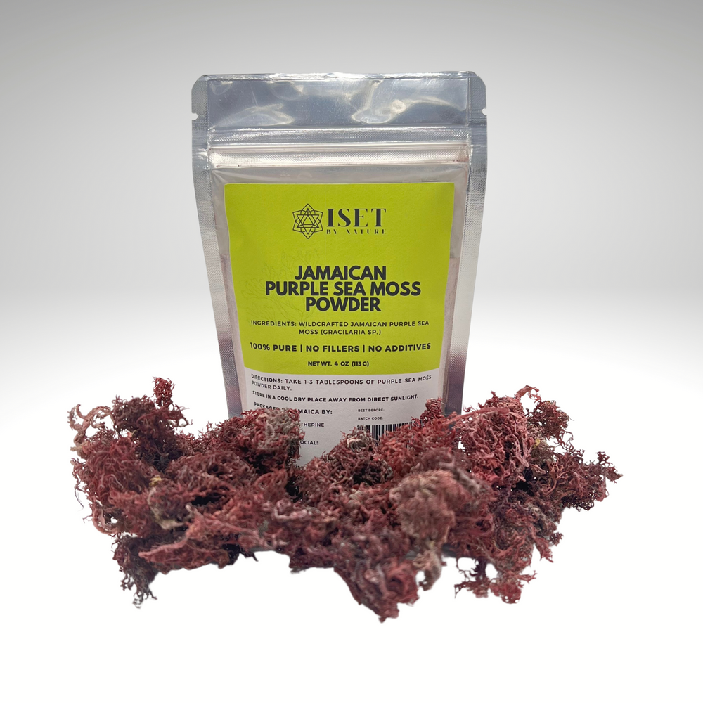 Jamaican Purple Sea Moss Powder - 4 oz